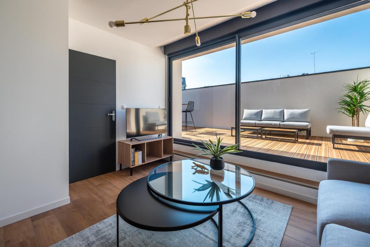Downtown Rooftop - Centre Ville - Wifi - Terrasse - Netflix أميا المظهر الخارجي الصورة
