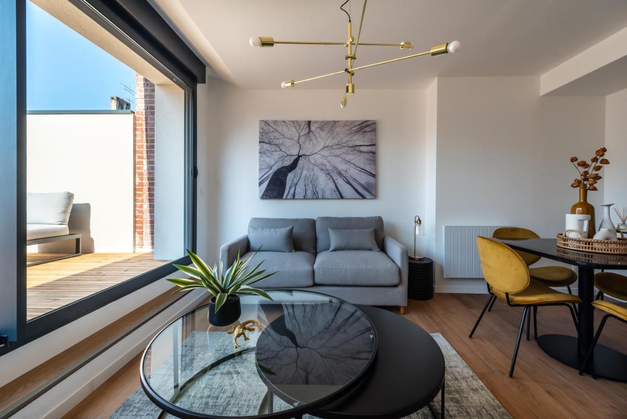 Downtown Rooftop - Centre Ville - Wifi - Terrasse - Netflix أميا المظهر الخارجي الصورة
